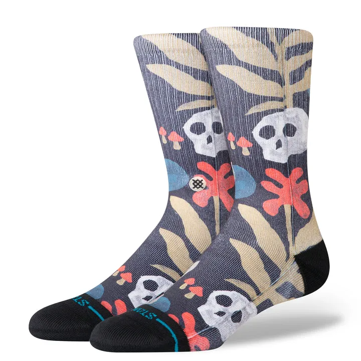 Stance "Tropiskull" Poly Blend Crew Socks sold by Great Sox