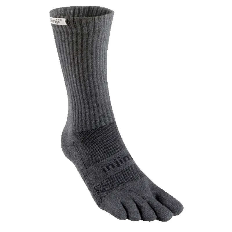 Trail Midweight Crew Running Socks by Injinji sold by Great Sox