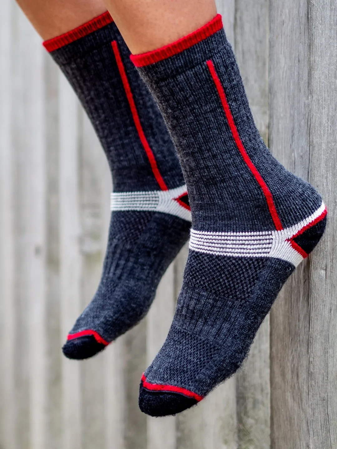 2 PAIR - J.B. Field's Hiking "Mesh Air GT" 75% Merino Wool Sock (Slightly Imperfect) sold by Great Sox product image thumbnail 3