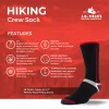 2 PAIR - J.B. Field's Hiking "Mesh Air GT" 75% Merino Wool Sock (Slightly Imperfect) sold by Great Sox