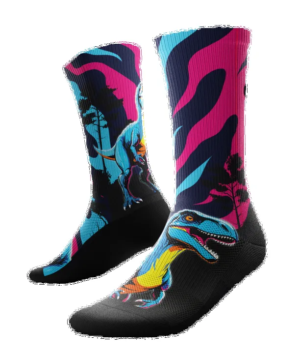 "Raptor" Performance Crew Running Socks by Outway sold by Great Sox