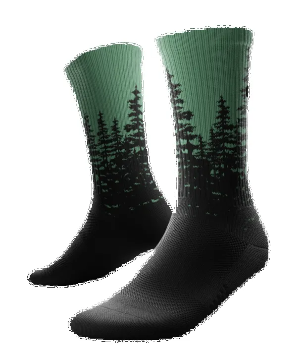 "Fir" Performance Crew Running Socks by Outway sold by Great Sox