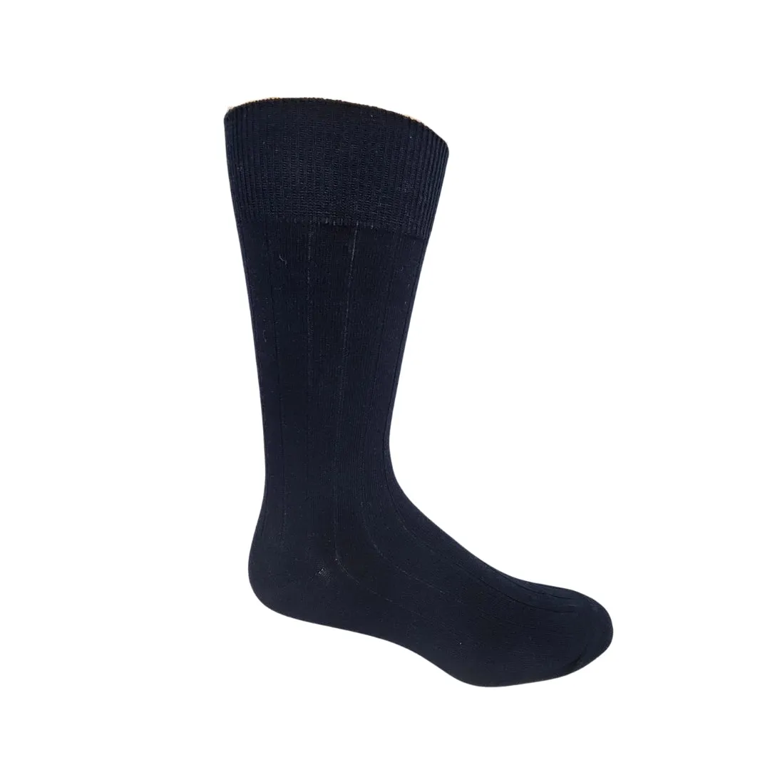 Vagden Men's Combed Cotton Ribbed Dress Sock (1 pair) sold by Great Sox product image thumbnail 4