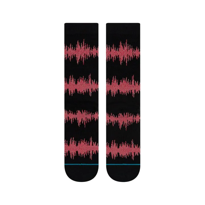 "Toronto Raptors 99 Wave" Embroidered Combed Cotton Crew Socks by Stance sold by Great Sox product image thumbnail 3