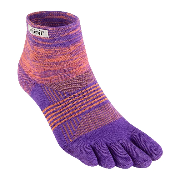 Trail Midweight Mini-Crew Ankle Socks by Injinji sold by Great Sox