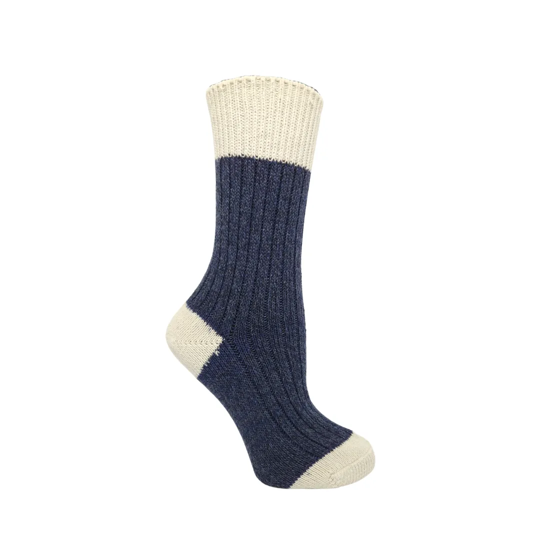 2 PAIR - J.B. Field's Women's "Dark Heather" Cotton Socks (CLEARANCE) sold by Great Sox product image thumbnail 3