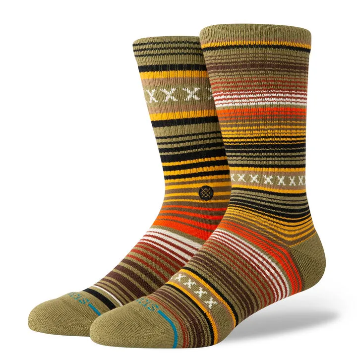 Stance "Curren ST" Striped Combed Cotton Blend Socks sold by Great Sox product image thumbnail 3