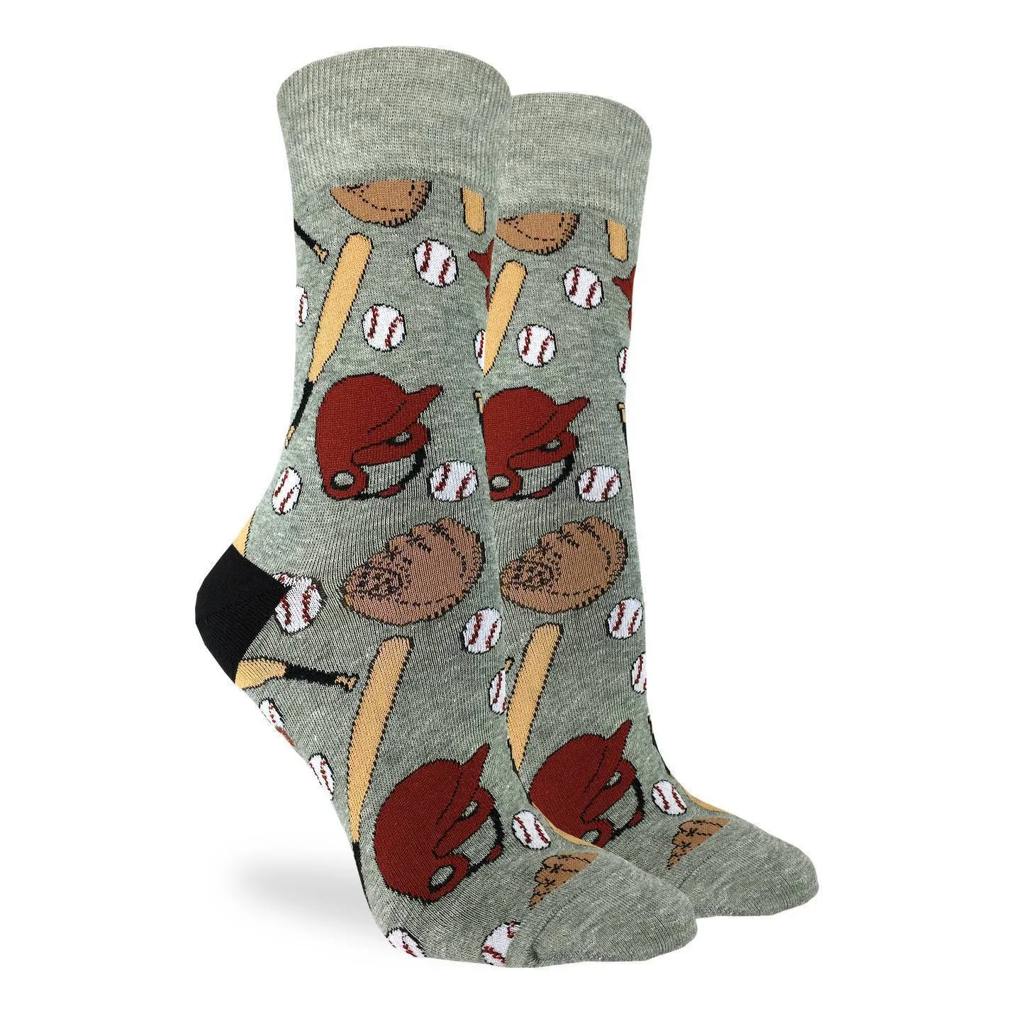 "Baseball" Crew Socks by Good Luck Sock sold by Great Sox product image thumbnail 2