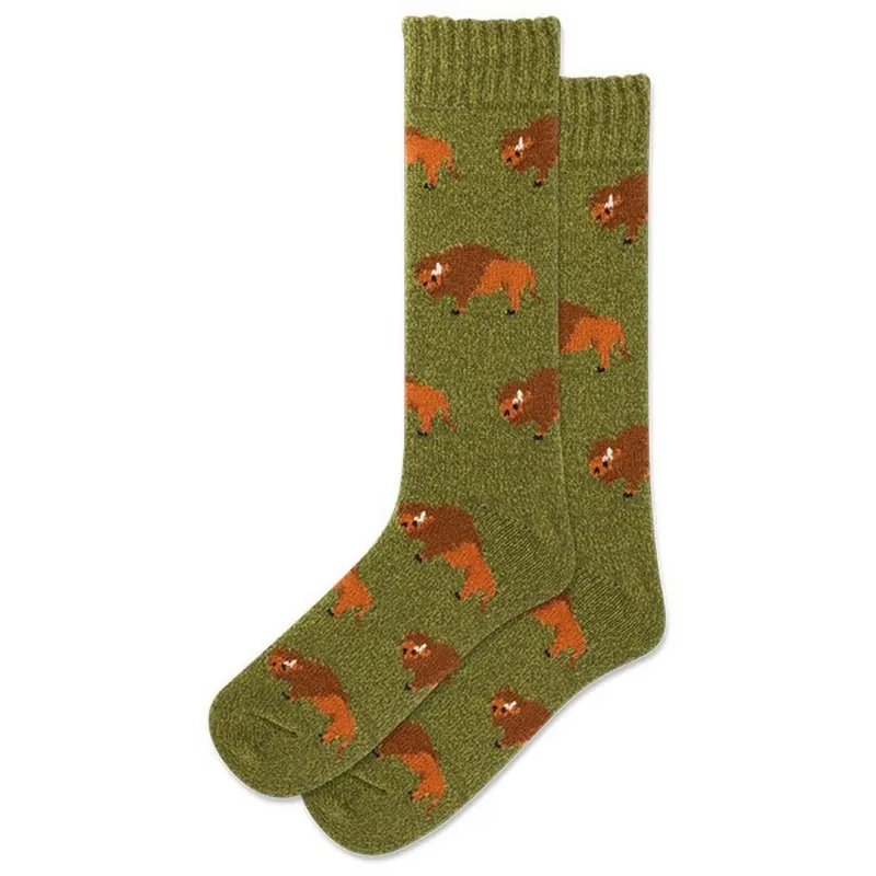 Hot Sox "Bison" Boot Socks - Large sold by Great Sox