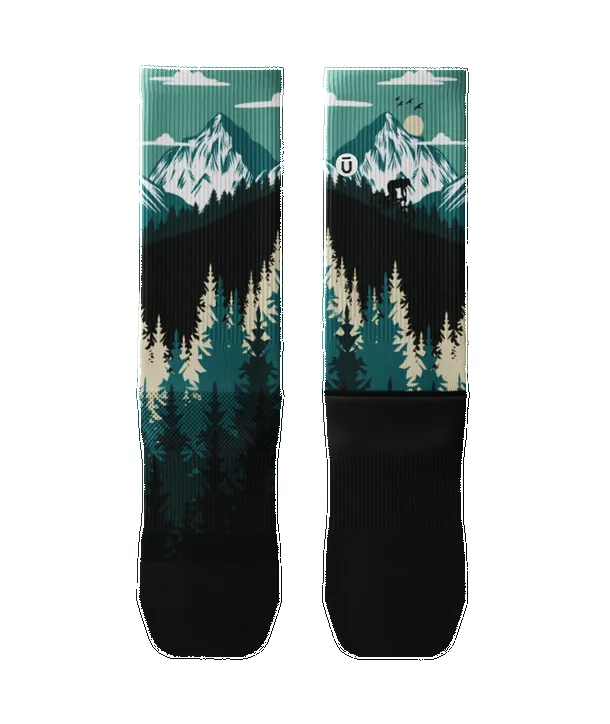 "Free Ride" Performance Crew Running Socks by Outway sold by Great Sox product image thumbnail 2