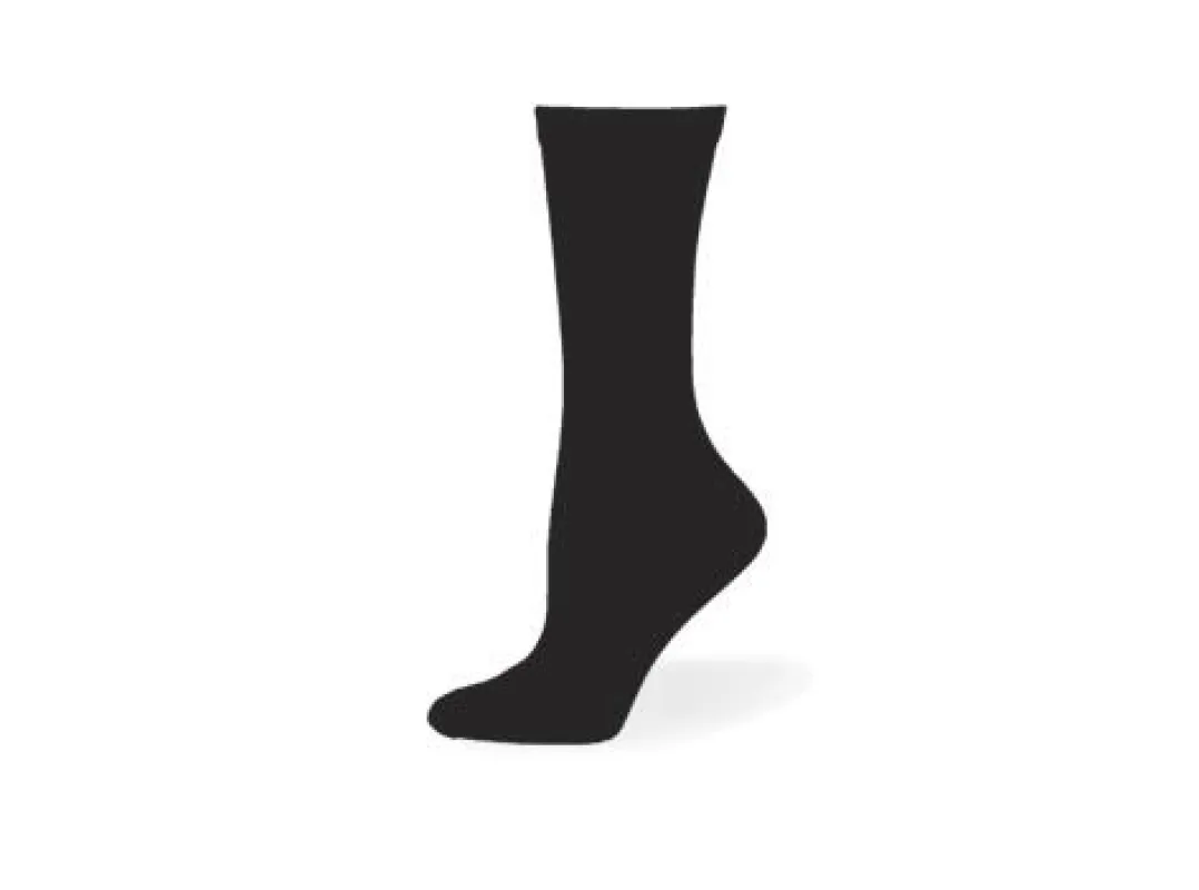 Women's "Plain" Bamboo Dress Sock by KEY - Medium sold by Great Sox