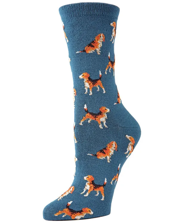 Me Moí "American Beagle" Bamboo Socks sold by Great Sox product image thumbnail 3