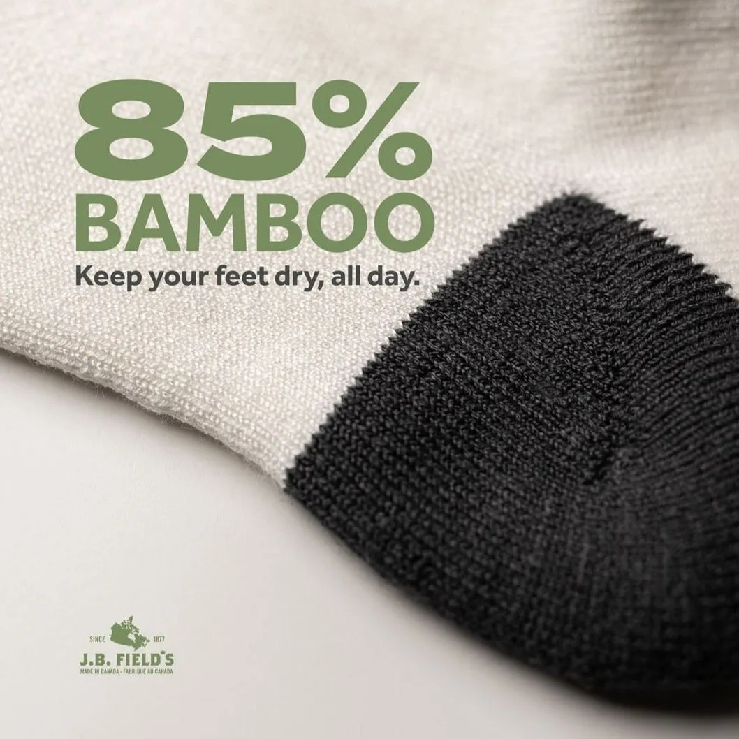 J.B. Field's Athletic "Bamboo Sport Crew" Socks (DOORCRASHER) - MEDIUM sold by Great Sox product image thumbnail 3