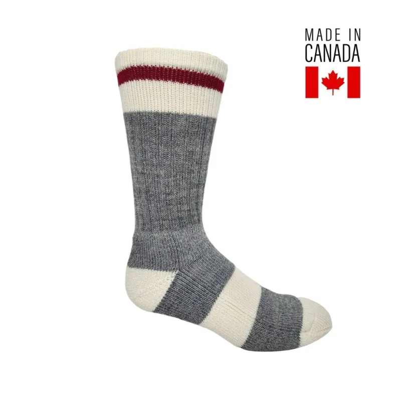 J.B. Field's Crew Length WOOL Boot Socks (DOORCRASHER) - LARGE sold by Great Sox