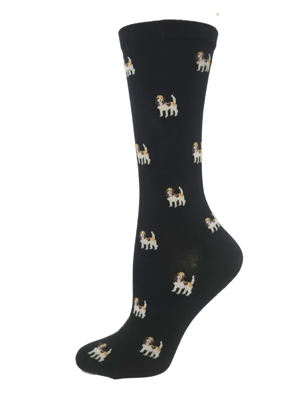 Bamboo Dress "Doggy" Diabetic Socks by Wellness - Medium sold by Great Sox