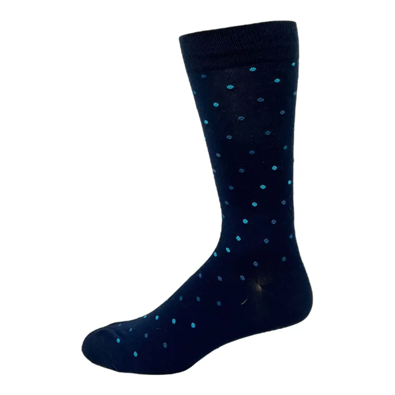 "POLKA DOT" Bamboo Socks by Key - Large sold by Great Sox