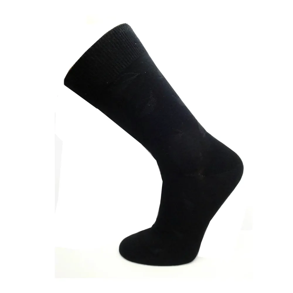 Bamboo Dress "Leaves" Non-Binding Diabetic Socks by Wellness - Medium sold by Great Sox product image thumbnail 2
