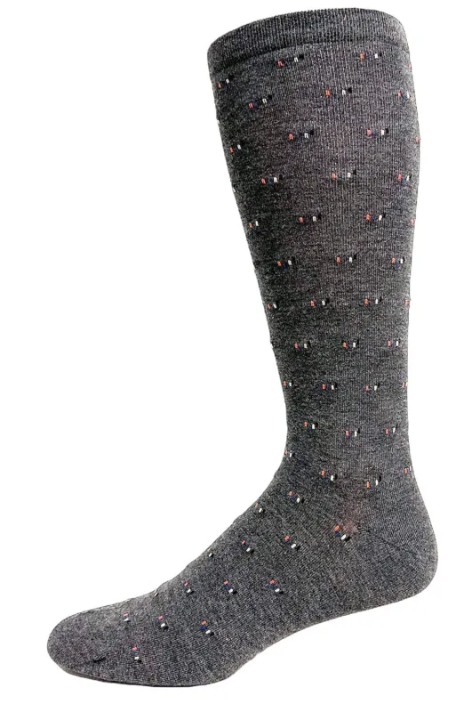 "Color Stitch" Bamboo Diabetic Socks by Wellness - Large sold by Great Sox