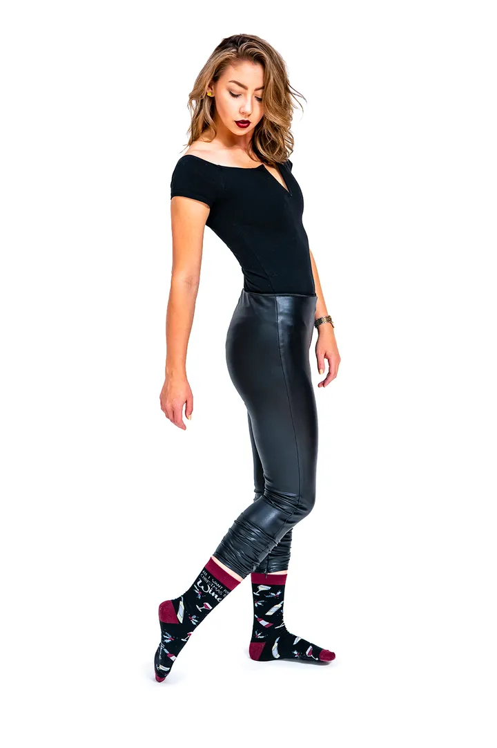 "Tannin Bomb" Cotton Crew Socks by Uptown Sox - Medium sold by Great Sox product image thumbnail 2