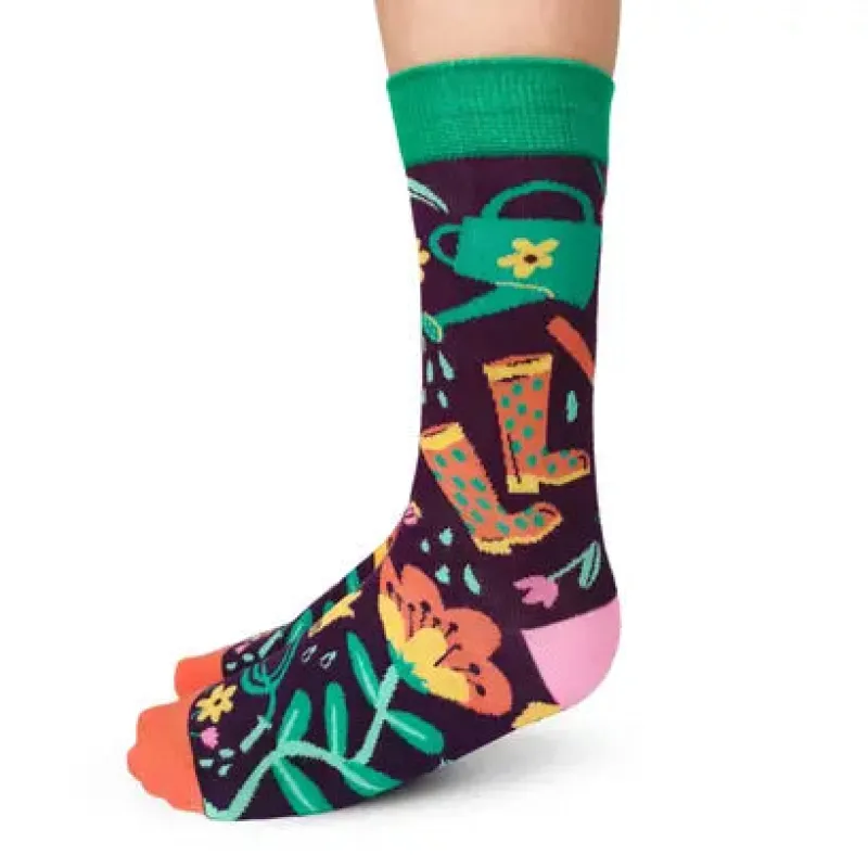 "Green Thumb" Socks by Uptown Sox - Medium sold by Great Sox