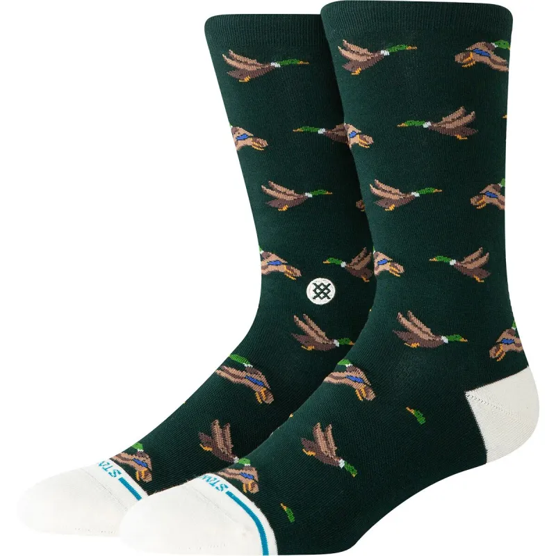 Stance "Huntin" Combed Cotton Blend Crew Socks - Large made by Stance
