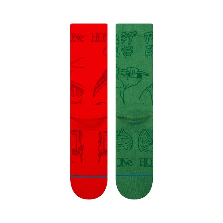 Home Alone x Stance "Home Alone" Combed Cotton Blend Crew Socks sold by Great Sox product image thumbnail 3