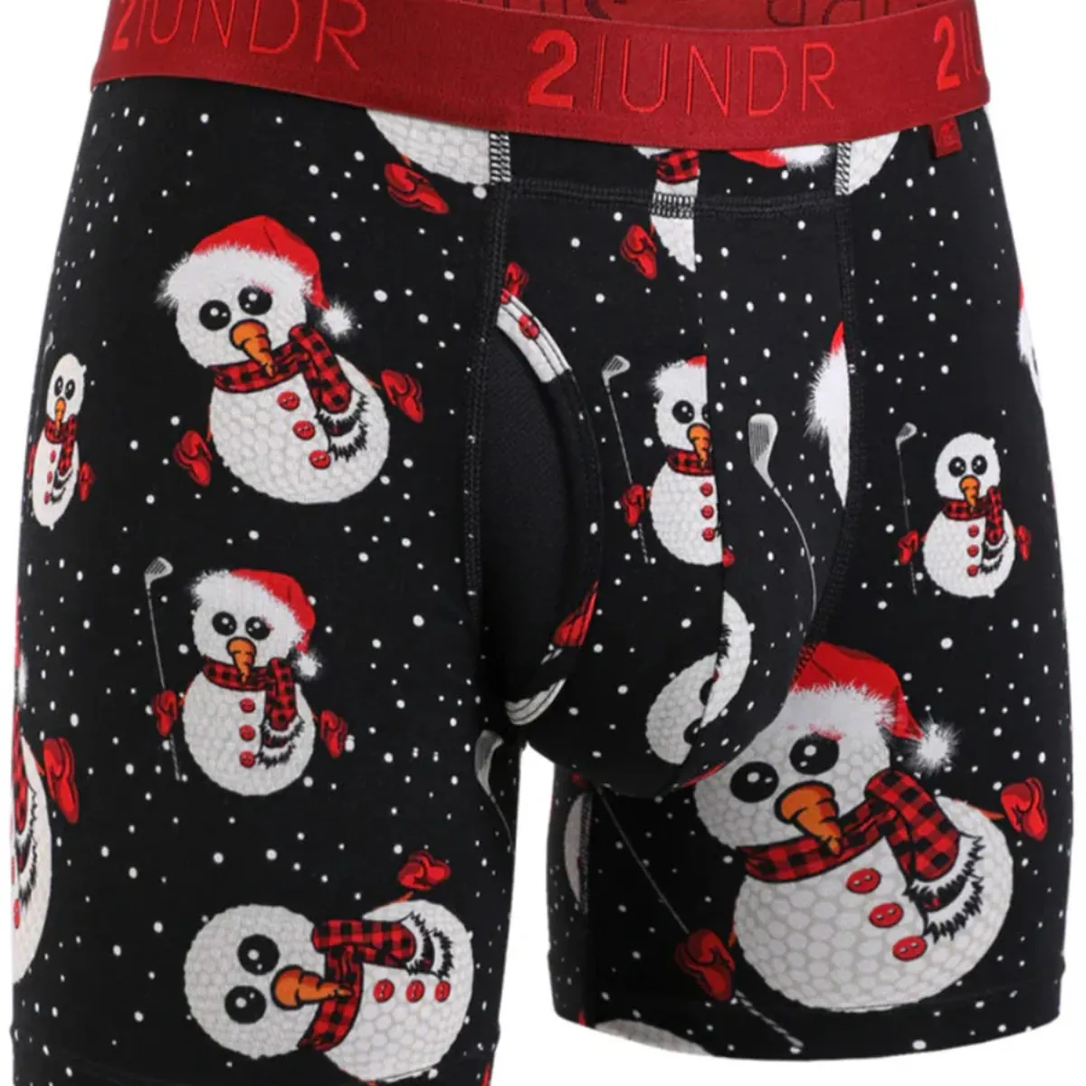 2UNDR Day Shift 6" Boxer Brief - Black Frost sold by Great Sox