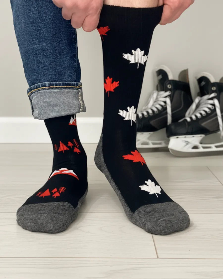 "Canada" 70% Merino Wool Socks by Friday Sock Co sold by Great Sox product image thumbnail 2
