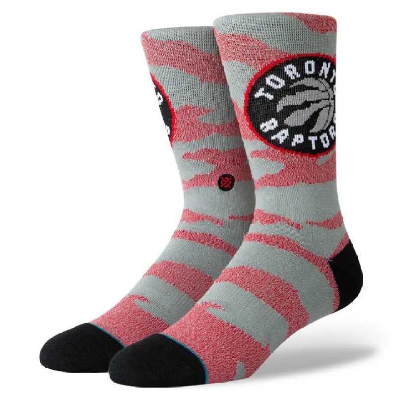 Stance "Raptors Camo Melange" Crew Socks sold by Great Sox