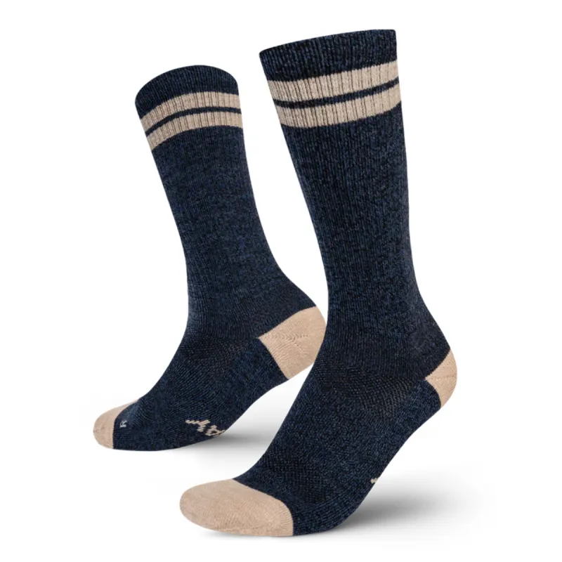 "Merino Crew Cobalt" Running Socks by Outway sold by Great Sox