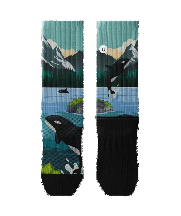 "Vancouver" Performance Crew Running Socks by Outway sold by Great Sox product image thumbnail 2