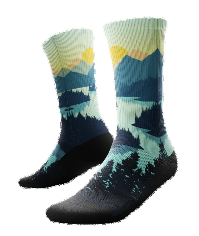 "Westward" Performance Crew Running Socks by Outway sold by Great Sox