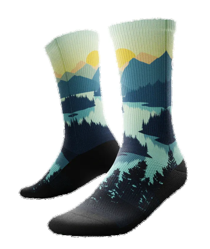 "Westward" Performance Crew Running Socks by Outway sold by Great Sox