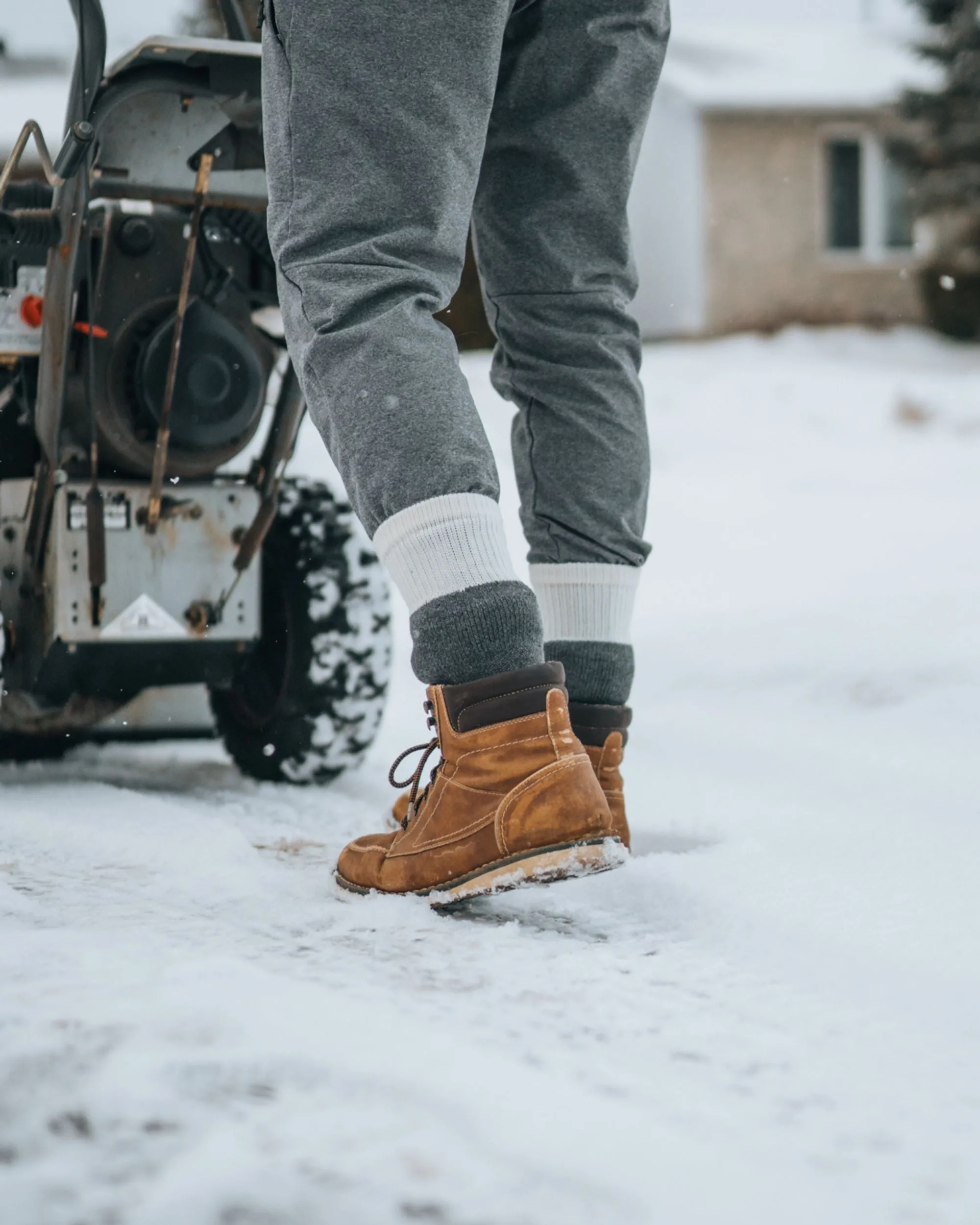 J.B. Field's Full-Cushion Heavy Thermal Wool Boot Sock - LARGE (DOORCRASHER) sold by Great Sox product image thumbnail 5