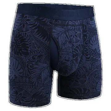 2UNDR Swing Shift 6" Boxer Brief - Coastal Blue sold by Great Sox