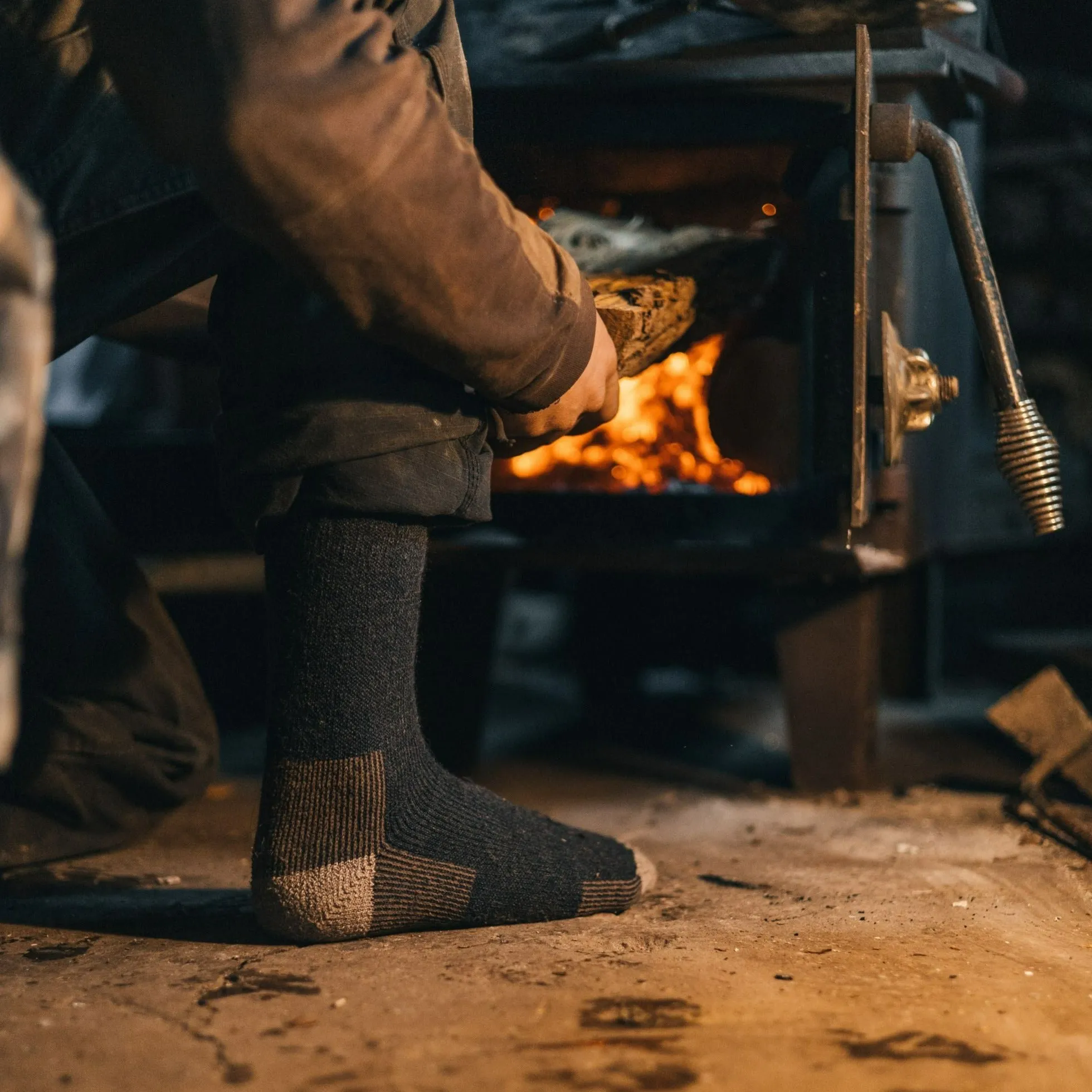 J.B. Field's "Thermal Backpacker" Acrylic & Merino Boot Sock (CLEARANCE) sold by Great Sox product image thumbnail 3