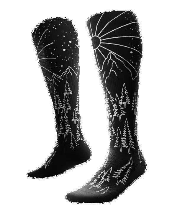 "Day 'N Night" Knee High Compression Socks by Outway (20-25 mmHg) sold by Great Sox