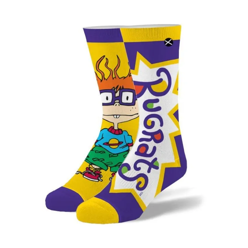 "It's Chuckie" Cotton Crew Socks by ODD Sox sold by Great Sox