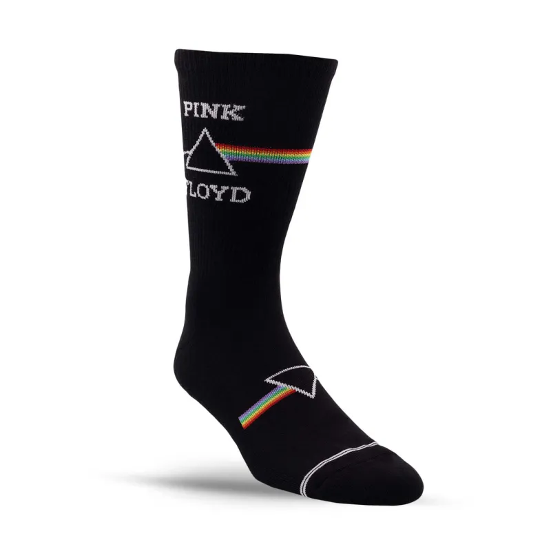 Perri's "Pink Floyd Dark Side of the Moon"  Crew Socks - Large sold by Great Sox