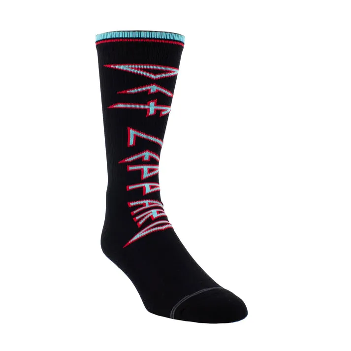 Perri's "Def Leppard Logo" Crew Socks - Large sold by Great Sox