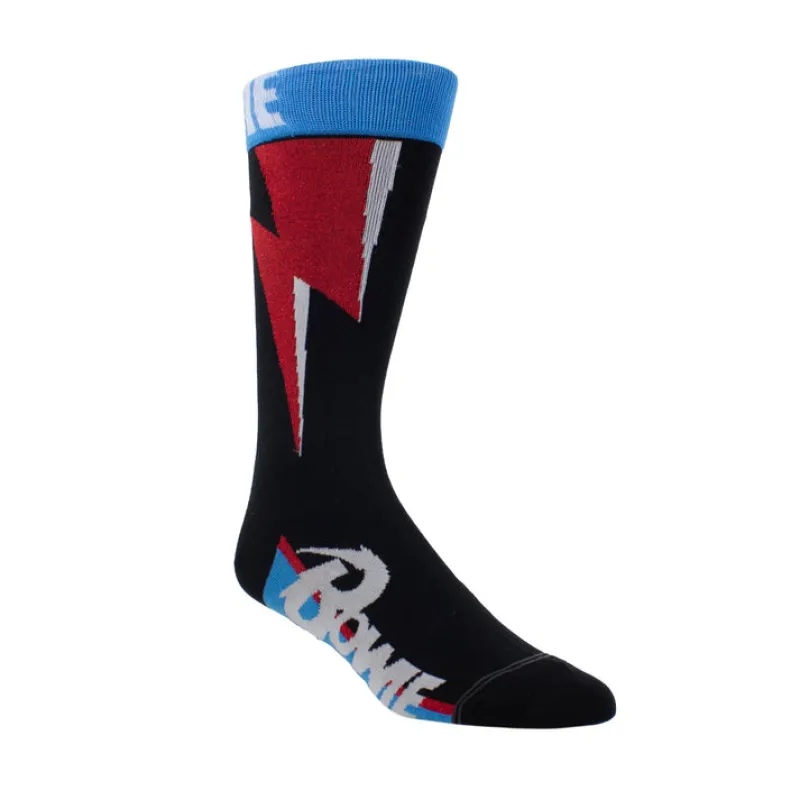 Perri's "Bowie Red Flash"  Crew Socks - Large sold by Great Sox
