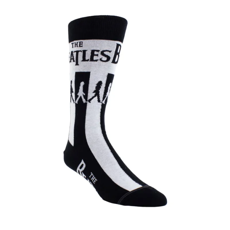 Perri's "The Beatles Abbey Road"  Crew Socks - Large sold by Great Sox