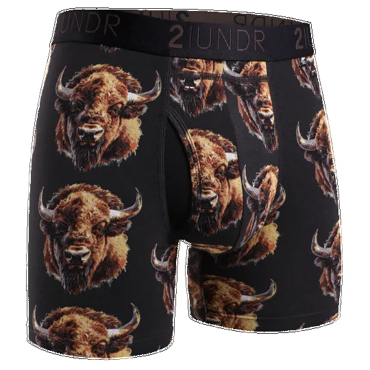 2UNDR Day Shift 6" Boxer Brief - Mike Bison sold by Great Sox