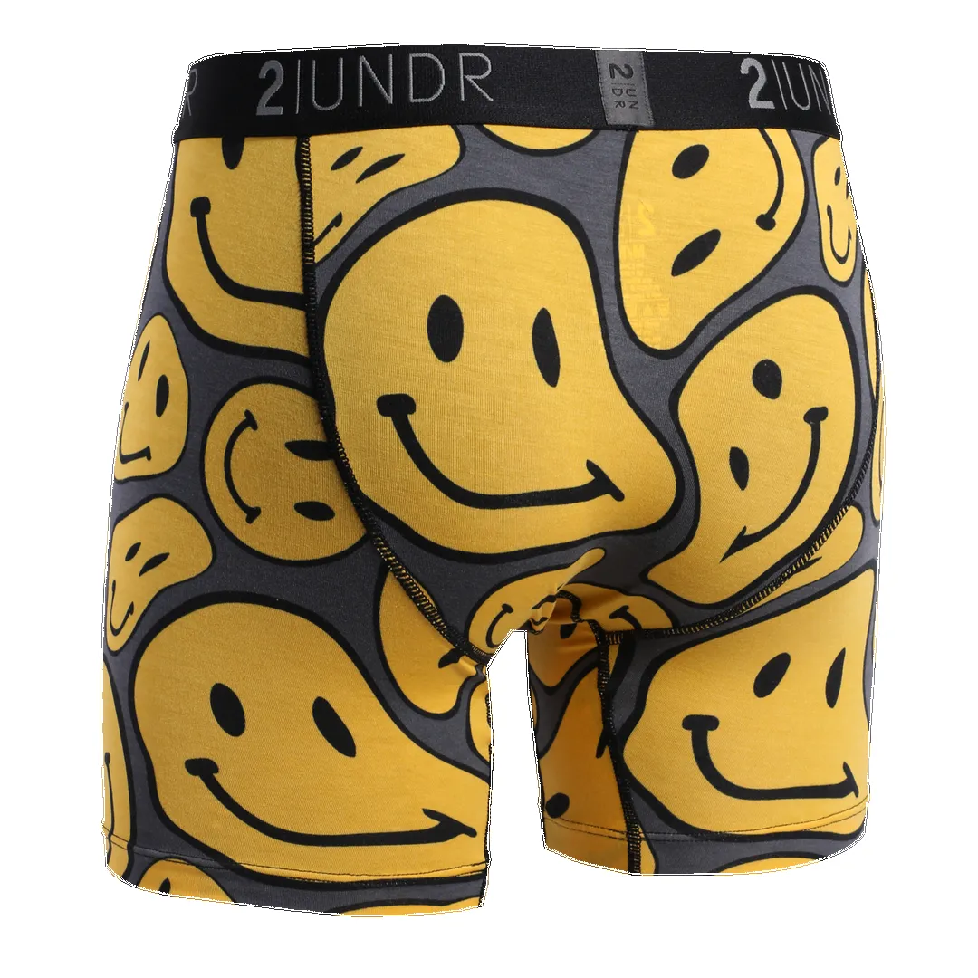 2UNDR Day Shift 6" Boxer Brief - Smiley- CLEARANCE sold by Great Sox product image thumbnail 2