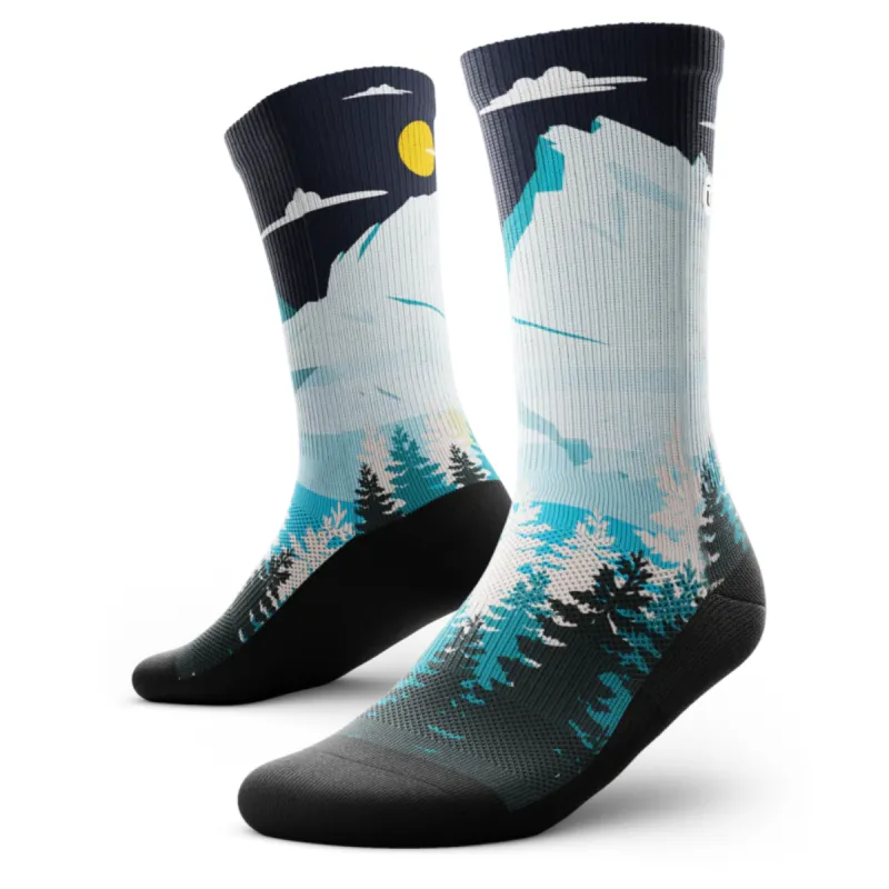 "Banff" Performance Crew Running Socks by Outway made by Great Sox