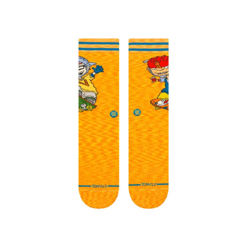 Stance "Rocket Power x Sam and Twister" Combed Cotton Crew Socks sold by Great Sox