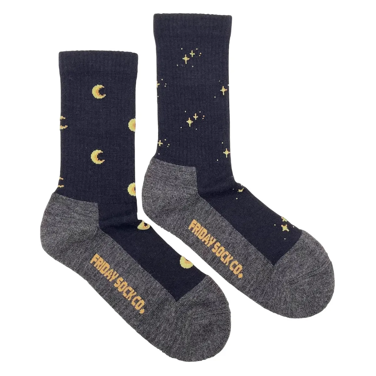 "Moon" 70% Merino Wool Socks by Friday Sock Co sold by Great Sox