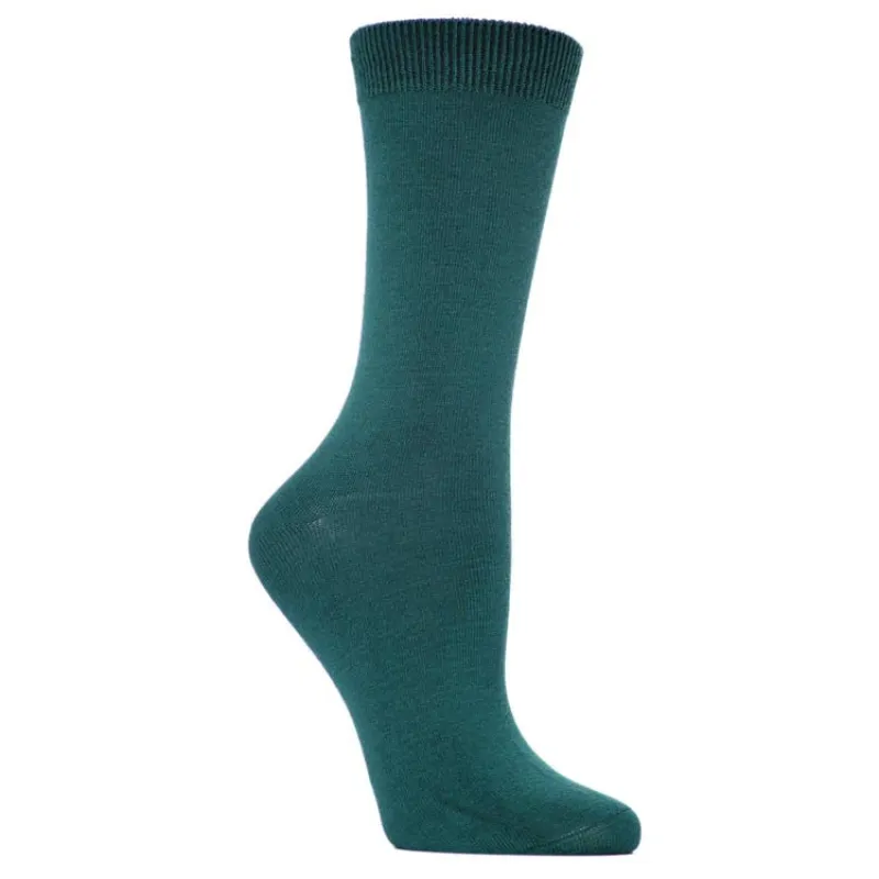 Hand-Linked Bamboo Blend Crew Socks by Me Moí (CLEARANCE) sold by Great Sox