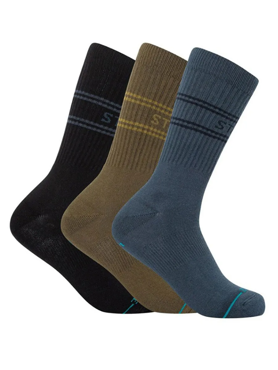 Stance "Basic 3 pack Crew" Combed Cotton Sock sold by Great Sox product image thumbnail 2