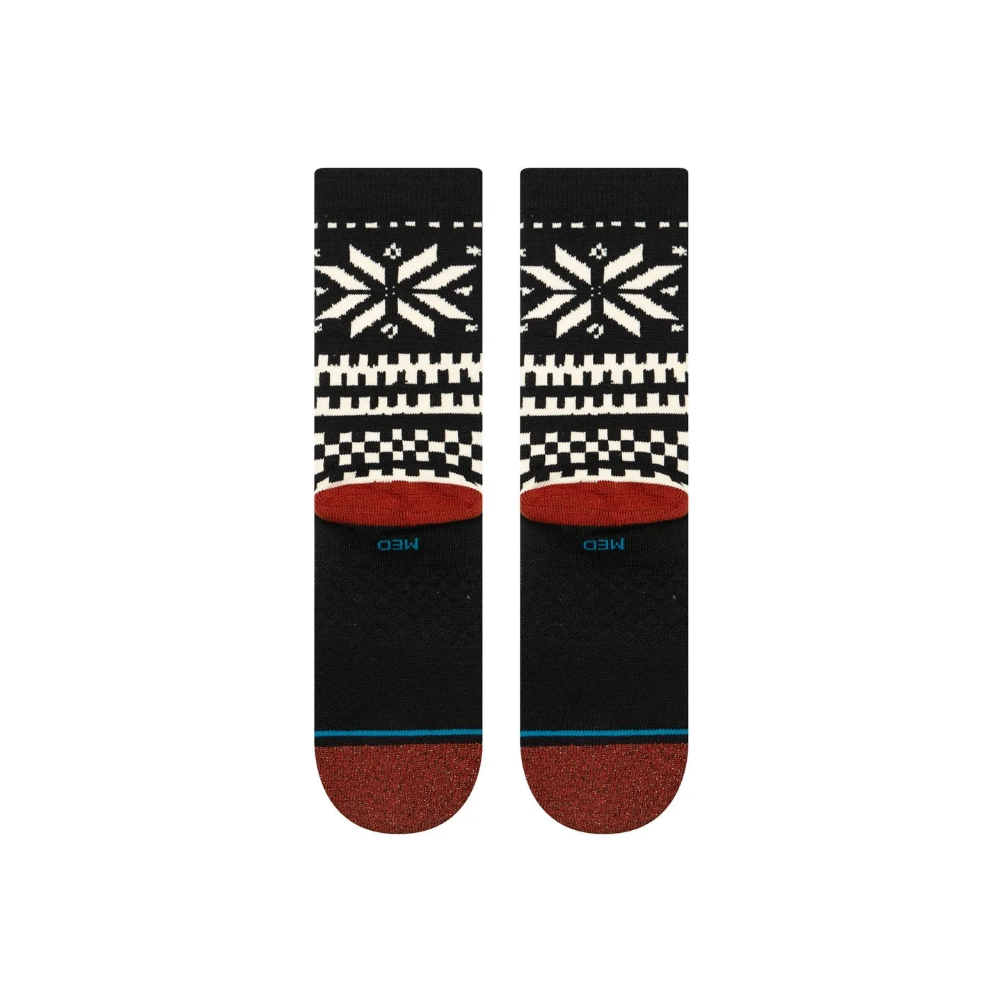 Stance "Flake" Combed Cotton Blend Crew Socks sold by Great Sox product image thumbnail 3